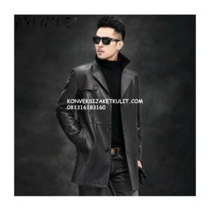 model jaket kulit rock n roll