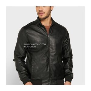 Jaket Kulit Bomber