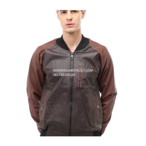 jaket kulit pria asli garut