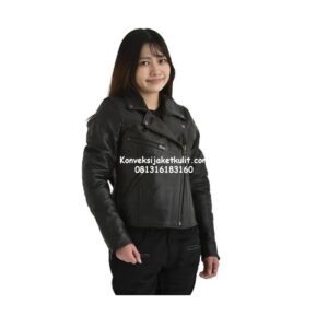 Sedia Jaket Kulit Wanita Kekinian Depok